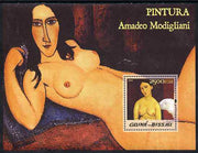 Guinea - Bissau 2005 Paintings by Modigliani perf s/sheet unmounted mint Mi BL 505
