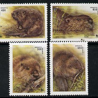 Belarus 1995 WWF (Beavers) set of 4 unmounted mint, SG 119-22*