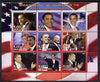 Malawi 2008 Barack Obama - 44th President of the USA perf sheetlet containing 9 values unmounted mint