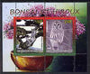Djibouti 2008 Bonsai & Owls #1 perf sheetlet containing 2 values unmounted mint