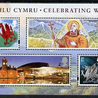 Great Britain 2009 Celebrating Wales perf m/sheet unmounted mint