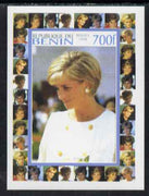Benin 1998 Princess Diana Memoriam #9 - 700f individual imperf deluxe sheet unmounted mint. Note this item is privately produced and is offered purely on its thematic appeal