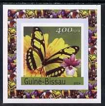 Guinea - Bissau 2004 Butterflies #1 individual imperf deluxe sheet unmounted mint. Note this item is privately produced and is offered purely on its thematic appeal