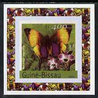 Guinea - Bissau 2004 Butterflies #2 individual imperf deluxe sheet unmounted mint. Note this item is privately produced and is offered purely on its thematic appeal