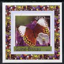 Guinea - Bissau 2004 Butterflies #4 individual imperf deluxe sheet unmounted mint. Note this item is privately produced and is offered purely on its thematic appeal