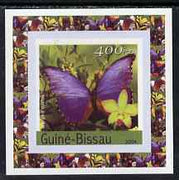 Guinea - Bissau 2004 Butterflies #5 individual imperf deluxe sheet unmounted mint. Note this item is privately produced and is offered purely on its thematic appeal