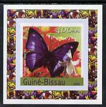Guinea - Bissau 2004 Butterflies #6 individual imperf deluxe sheet unmounted mint. Note this item is privately produced and is offered purely on its thematic appeal