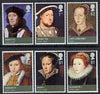 Great Britain 2009 The House of Tudor perf set of 6 unmounted mint