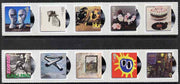 Great Britain 2010 Classic Album Covers self adhesive set of 10 (2 strips of 5) unmounted mint