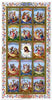 Lesotho 1985 Easter The Stations of the Cross sheetlet containing 14 values plus label - imperf cromalin (plastic-coated proof) as issued and rare thus, as SG 620a