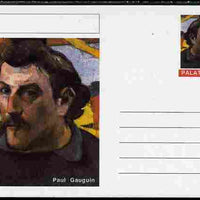 Palatine (Fantasy) Personalities - Paul Gauguin postal stationery card unused and fine