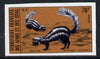 French Afars & Issas 1975 Wild Animals 70f (Zorilla) imperf from limited printing, as SG 643