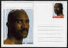 Palatine (Fantasy) Personalities - Evander Holyfield (boxing) postal stationery card unused and fine