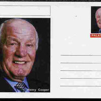 Palatine (Fantasy) Personalities - Henry Cooper (boxing) postal stationery card unused and fine