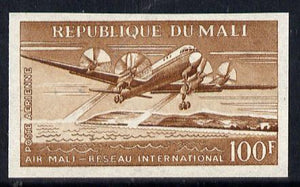 Mali 1963 Air 100f (Illyushin Il-18 Taking off) unmounted mint imperf colour trial proof (several different combinations available but price is for ONE) as SG 74