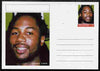 Palatine (Fantasy) Personalities - Lennox Lewis (boxing) postal stationery card unused and fine