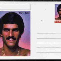 Palatine (Fantasy) Personalities - Mark Spitz (swimming) postal stationery card unused and fine