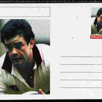 Palatine (Fantasy) Personalities - Will Carling (rugby) postal stationery card unused and fine