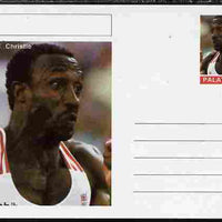 Palatine (Fantasy) Personalities - Linford Christie (athletics) postal stationery card unused and fine