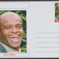 Palatine (Fantasy) Personalities - Kriss Akabusi (athletics) postal stationery card unused and fine