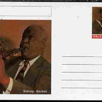 Palatine (Fantasy) Personalities - Sidney Bechet postal stationery card unused and fine