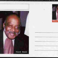 Palatine (Fantasy) Personalities - Count Basie postal stationery card unused and fine