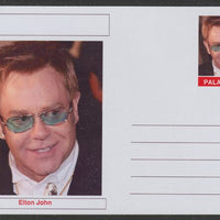 Palatine (Fantasy) Personalities - Elton John postal stationery card unused and fine
