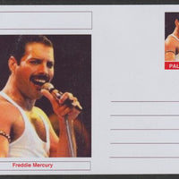 Palatine (Fantasy) Personalities - Freddie Mercury postal stationery card unused and fine