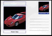Chartonia (Fantasy) Cars - 2003 Ferrari Enzo postal stationery card unused and fine
