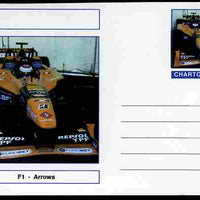 Chartonia (Fantasy) Formula 1 - Arrows postal stationery card unused and fine