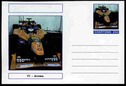 Chartonia (Fantasy) Formula 1 - Arrows postal stationery card unused and fine