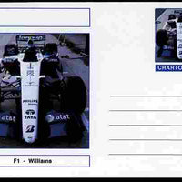 Chartonia (Fantasy) Formula 1 - Williams postal stationery card unused and fine