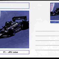 Chartonia (Fantasy) Formula 1 - Lotus postal stationery card unused and fine