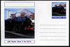 Chartonia (Fantasy) Railways - Stanier Black 5 postal stationery card unused and fine