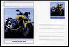Chartonia (Fantasy) Motorcycles - 2002 Honda Hornet 600 postal stationery card unused and fine