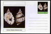 Chartonia (Fantasy) Shells - Common Distorsio (Distorsio anus) postal stationery card unused and fine