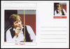 Palatine (Fantasy) Personalities - Alex Higgins (snooker) postal stationery card unused and fine