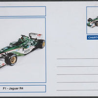 Chartonia (Fantasy) Formula 1 - Jaguar R4 postal stationery card unused and fine