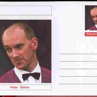 Palatine (Fantasy) Personalities - Peter Ebdon (snooker) postal stationery card unused and fine