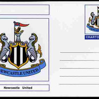 Chartonia (Fantasy) Football Club Badges - Newcastle United postal stationery card unused and fine