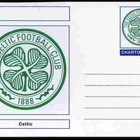 Chartonia (Fantasy) Football Club Badges - Celtic postal stationery card unused and fine
