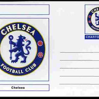 Chartonia (Fantasy) Football Club Badges - Chelsea postal stationery card unused and fine