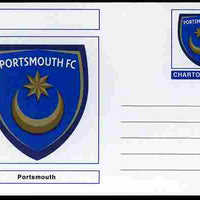 Chartonia (Fantasy) Football Club Badges - Portsmouth postal stationery card unused and fine