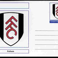 Chartonia (Fantasy) Football Club Badges - Fulham postal stationery card unused and fine