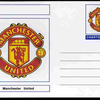 Chartonia (Fantasy) Football Club Badges - Manchester United postal stationery card unused and fine