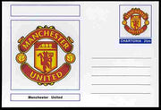 Chartonia (Fantasy) Football Club Badges - Manchester United postal stationery card unused and fine
