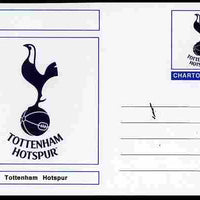 Chartonia (Fantasy) Football Club Badges - Tottenham Hotspur postal stationery card unused and fine