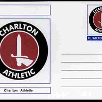 Chartonia (Fantasy) Football Club Badges - Charlton Athletic postal stationery card unused and fine