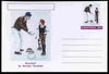 Chartonia (Fantasy) Famous Paintings - Baseball by Norman Rockwell postal stationery card unused and fine