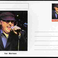 Palatine (Fantasy) Personalities - Van Morrison postal stationery card unused and fine